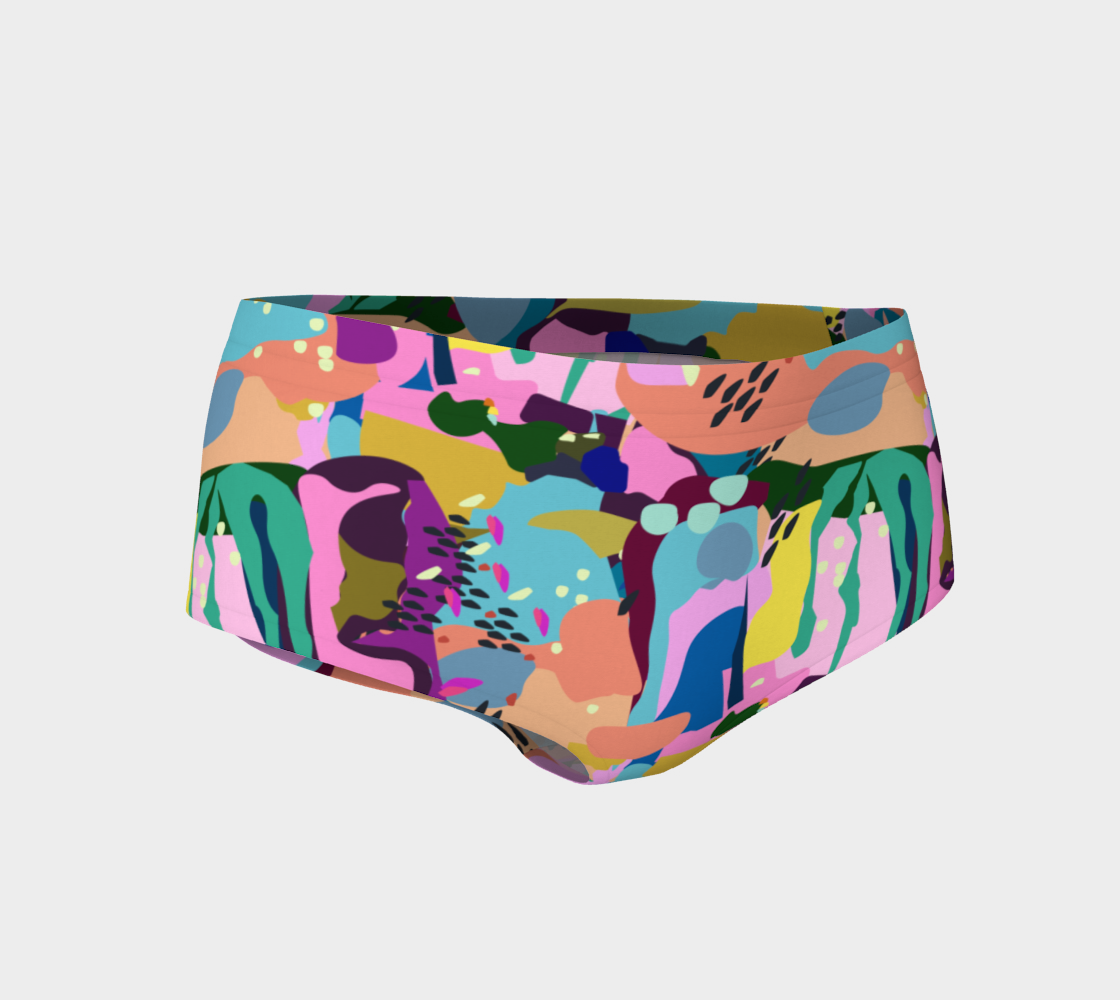 Aperçu de pop colour mini shorts 