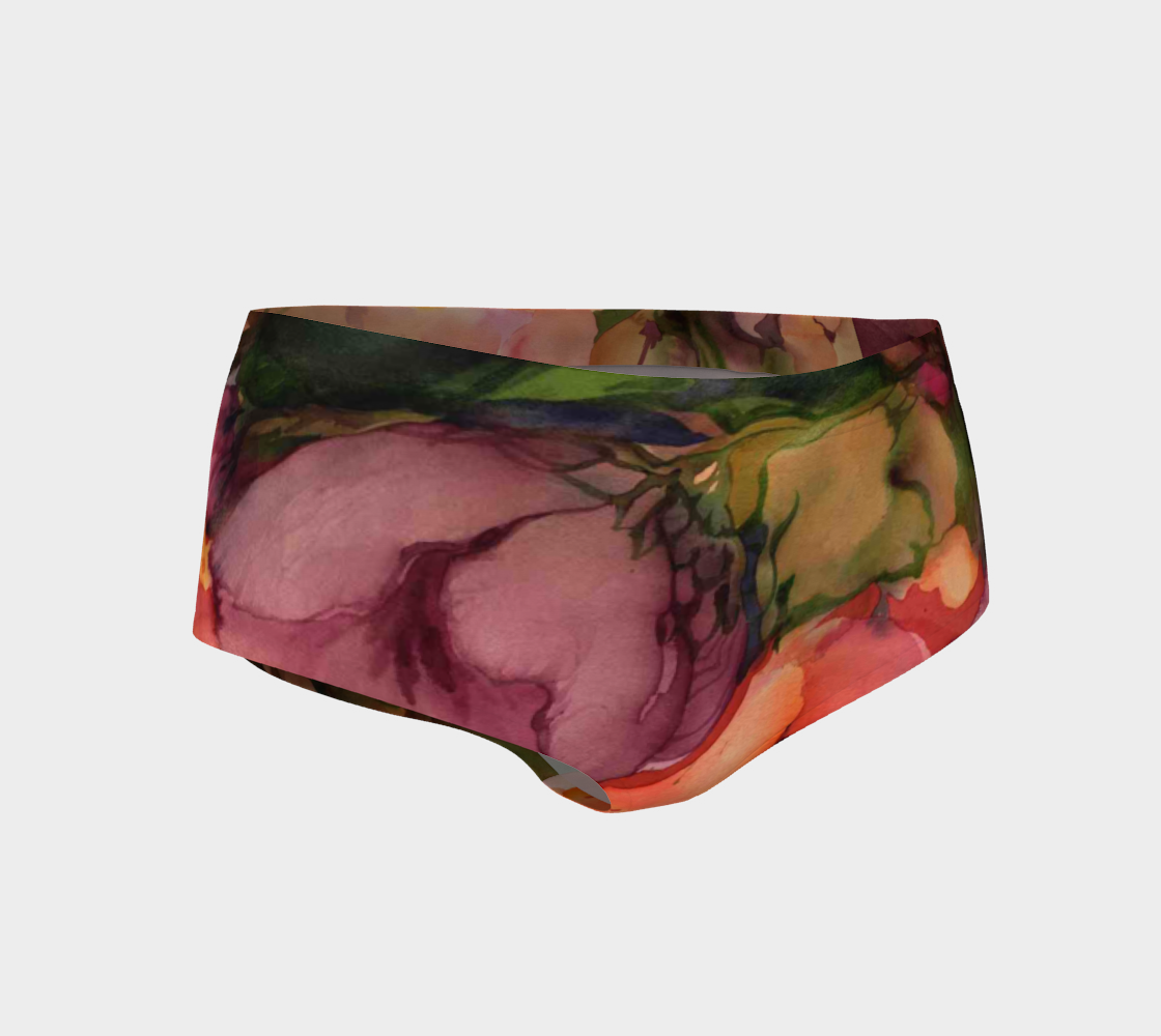 Poppies mini shorts preview