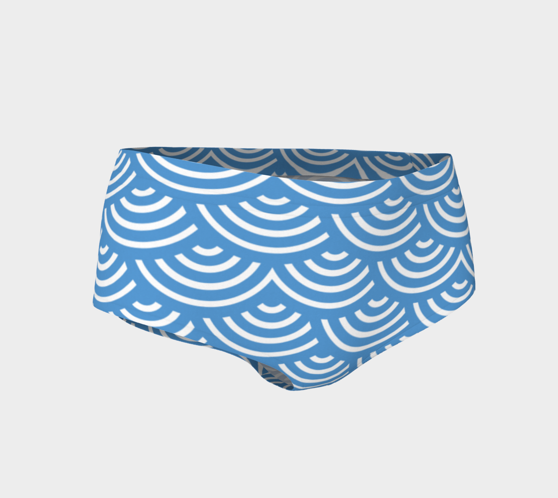 Blue Seamless Waves Pattern preview