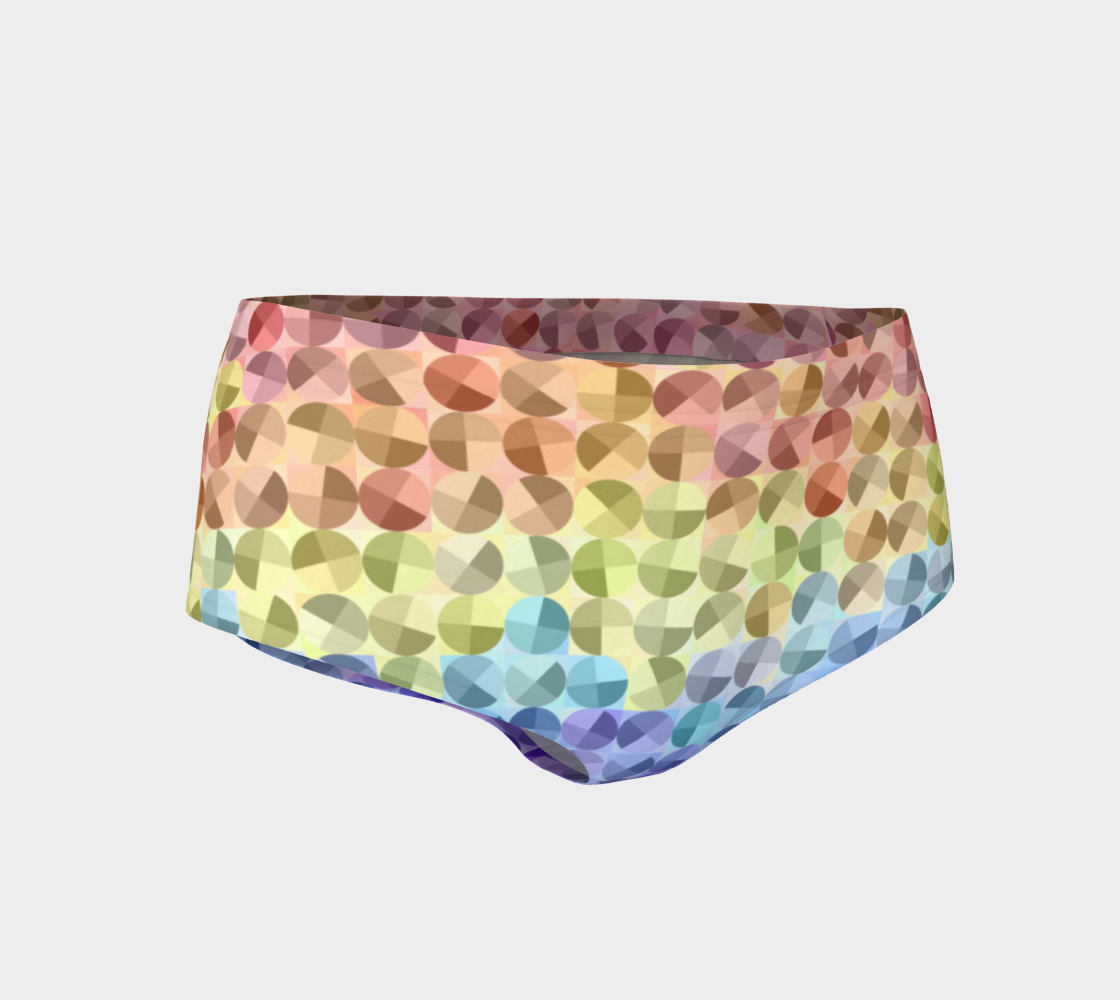Groovy Modern Geometric Abstract Xenogender Pride Flag preview