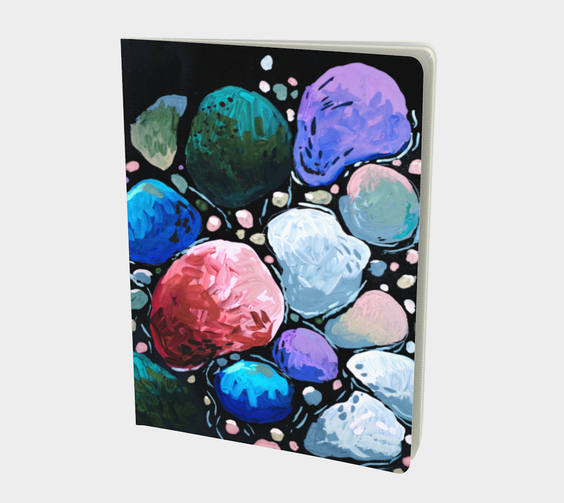 Color Pebbles Notebook Large preview