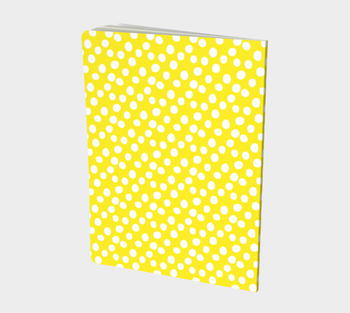 Aperçu de All About the Dots Notebook - Yellow #2