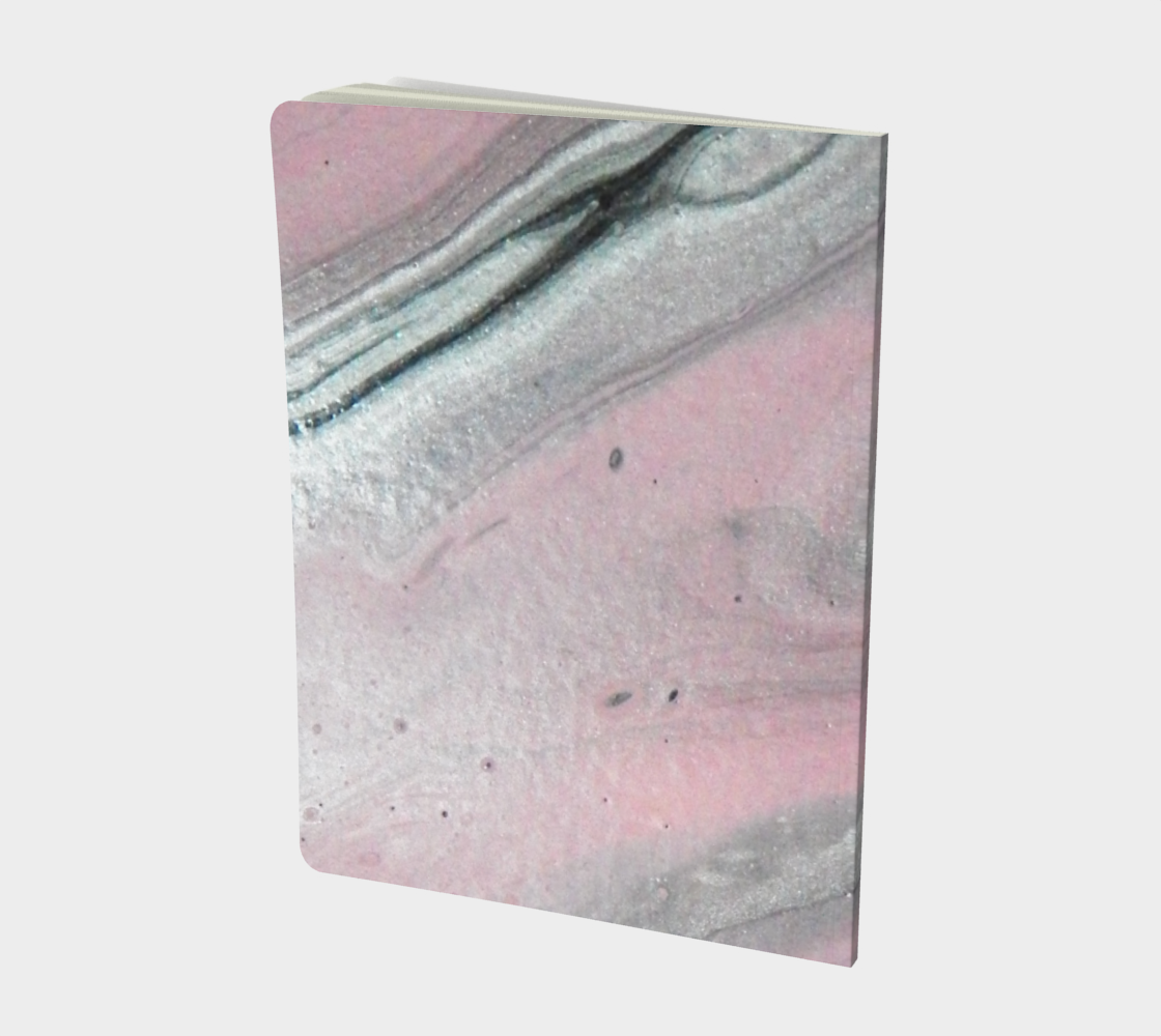Pink Twilight Large Notebook Miniature #3
