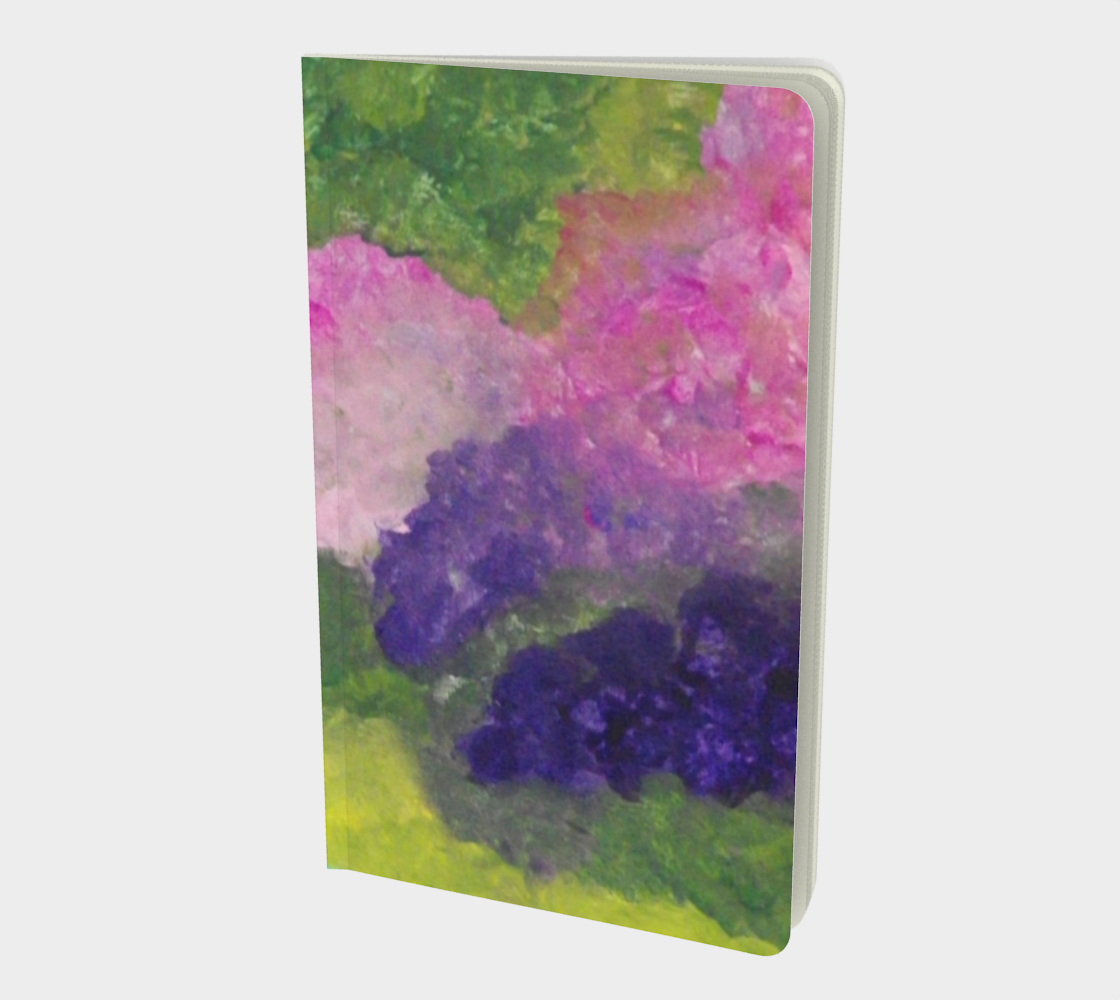 Aperçu de Lilac Garden Small Notebook