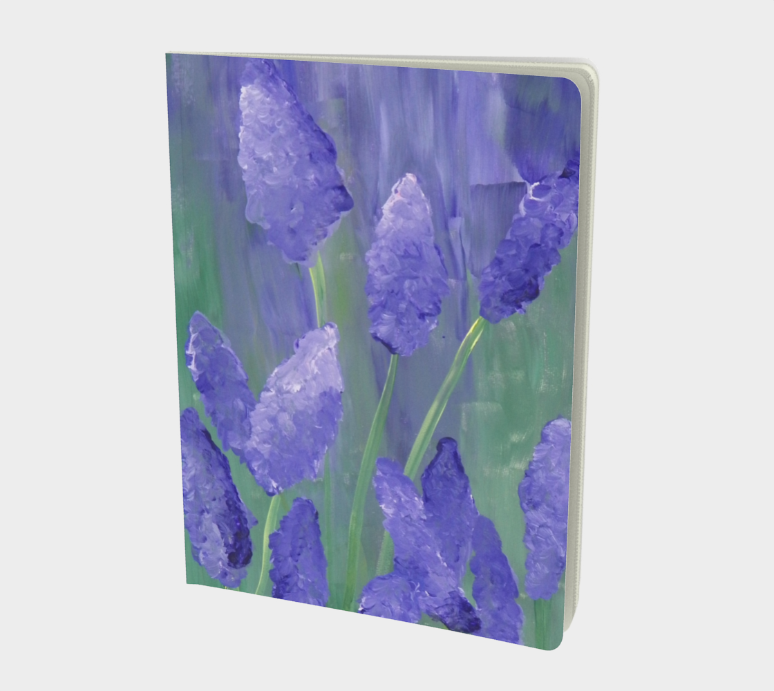 Aperçu de Lavender Large Notebook