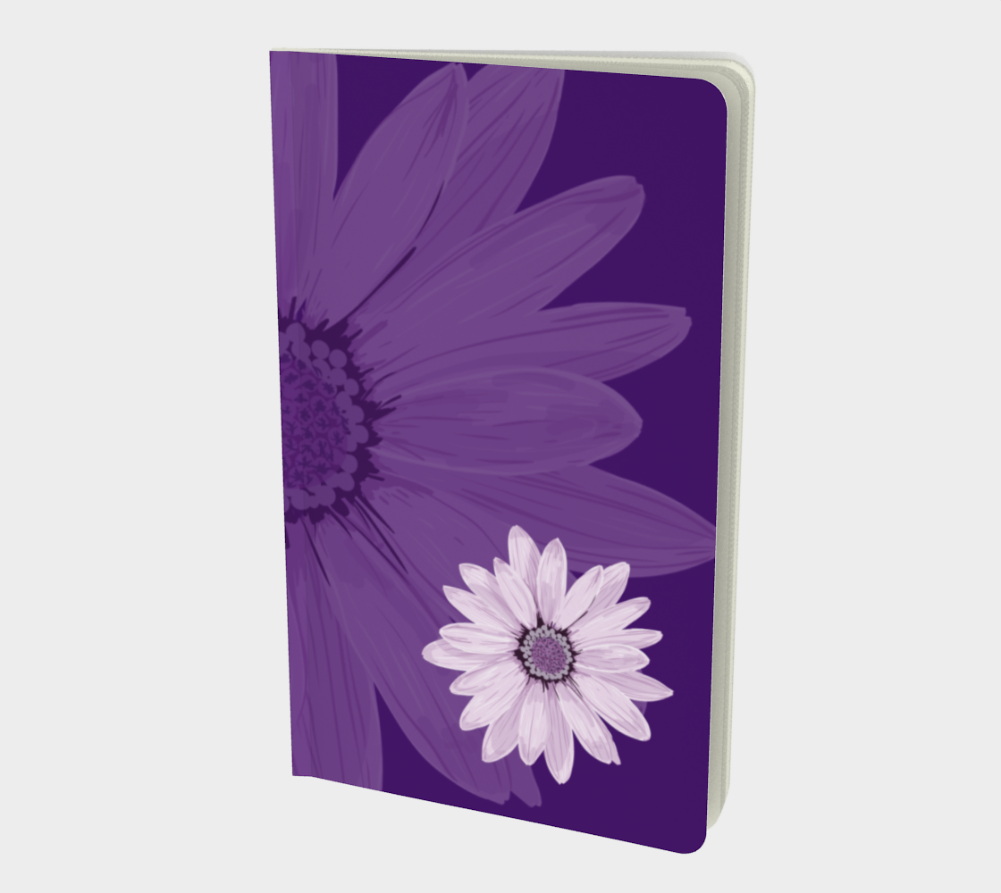 Purple Daisy Small Notebook preview