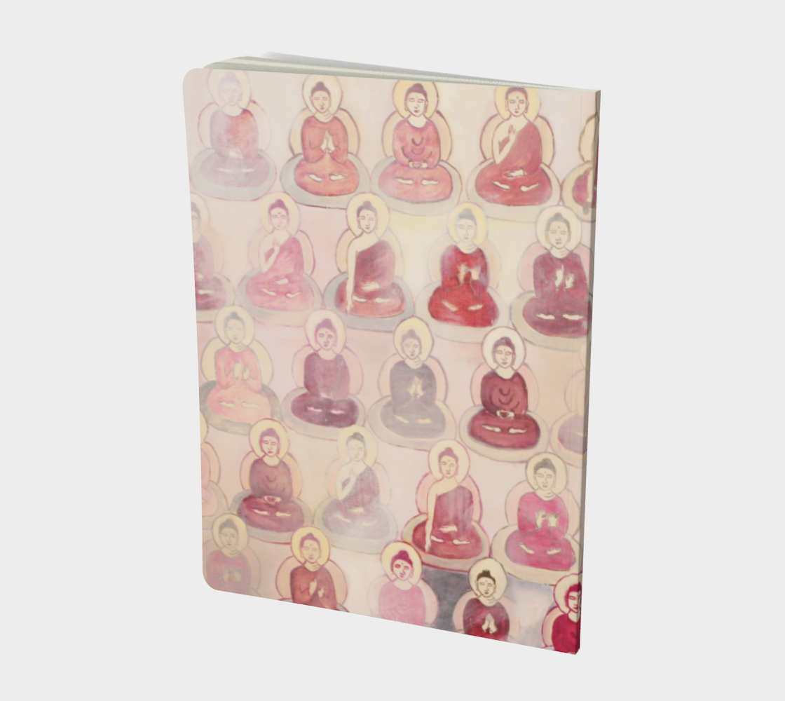 Pink 10,000 Buddhas Journal preview #2