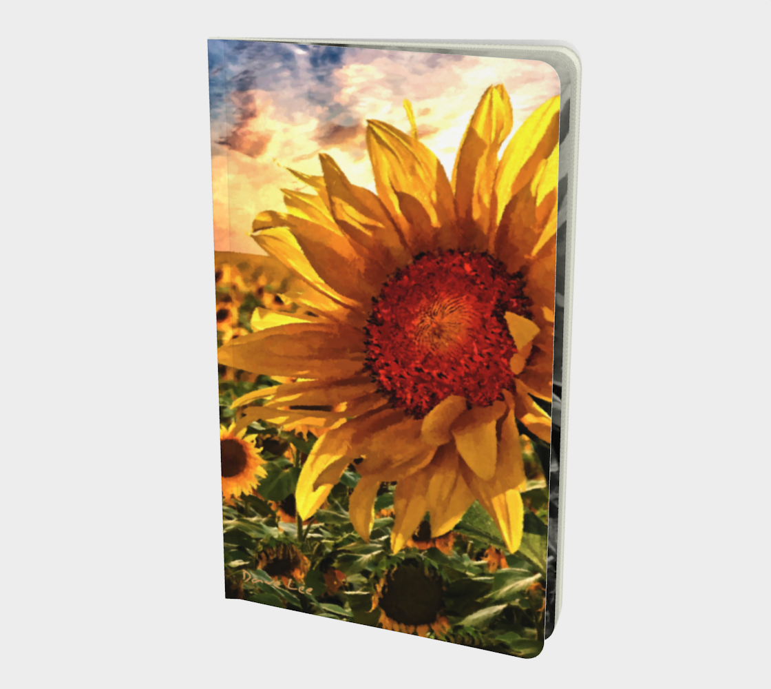 Sunflower Sunrise Small Sketchbook By Dave Lee preview
