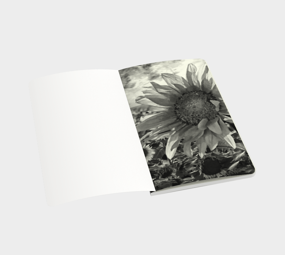Sunflower Sunrise Small Sketchbook By Dave Lee preview #3
