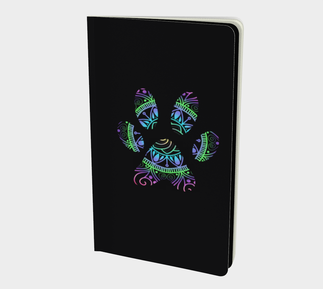 Aperçu de Paw Print Notebook #1