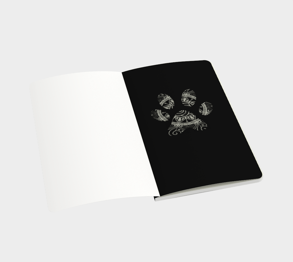 Aperçu de Paw Print Notebook #3