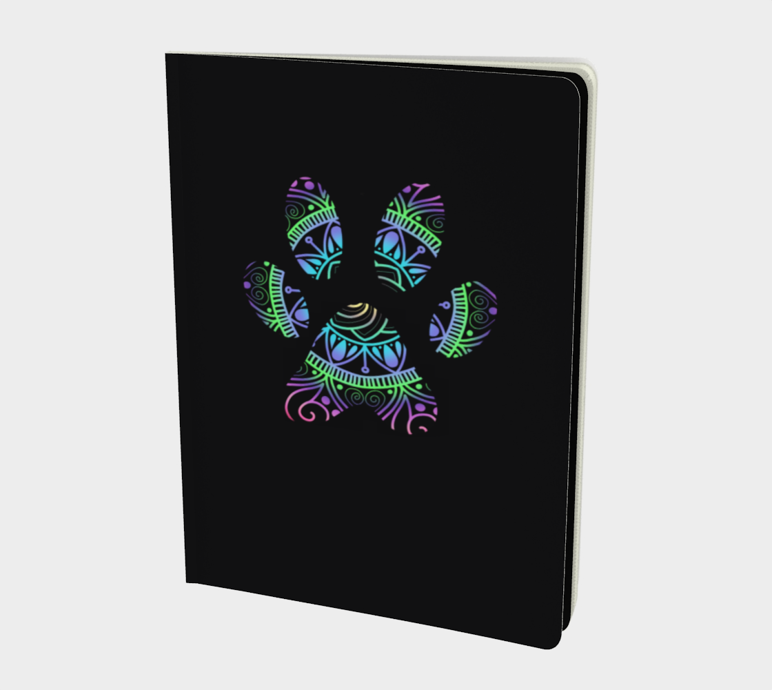 Aperçu de Paw Print Notebook #1