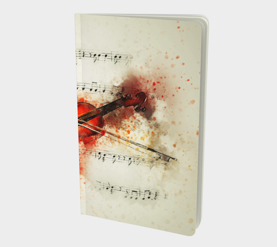 Aperçu de Violin Music Small Notebook