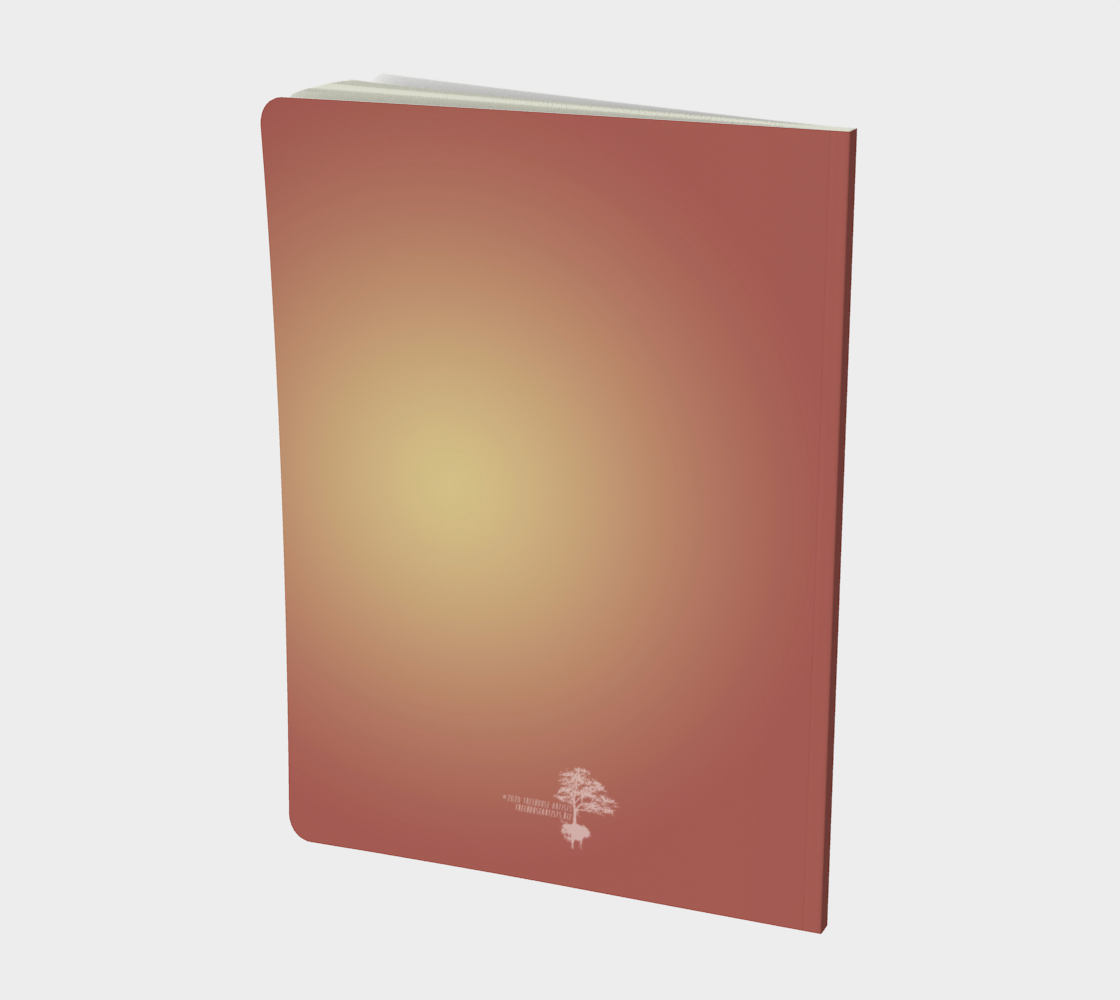 Moroccan Shells Mandala - Notebook Lg preview #2