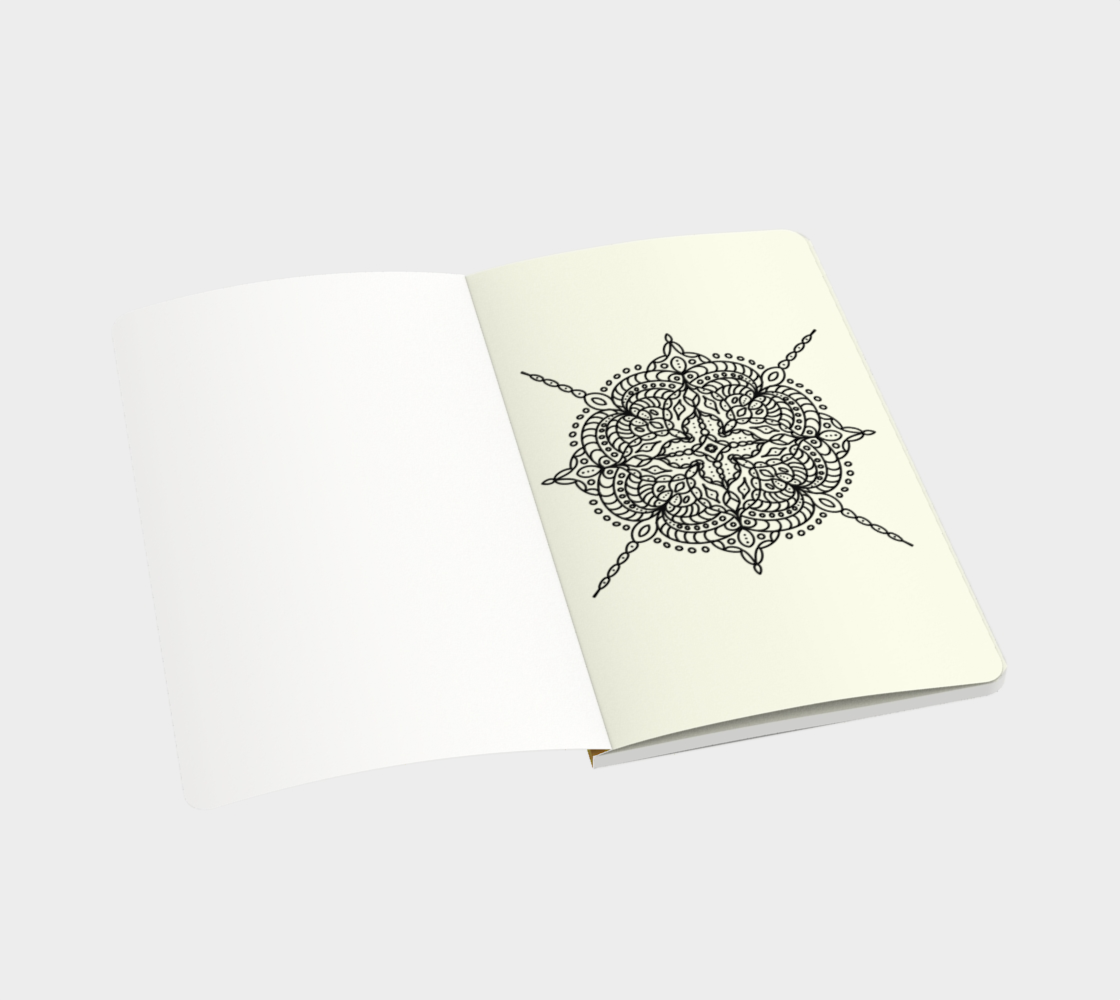 Mandala in Spring - Notebook preview #3