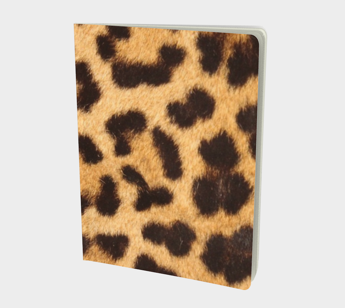 Aperçu de Leopard Spots Large Notebook