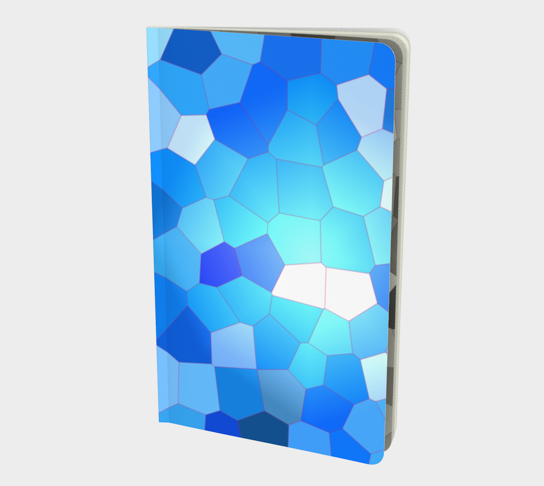 Aperçu de Blue Sky Abstract Pattern Notebook #1
