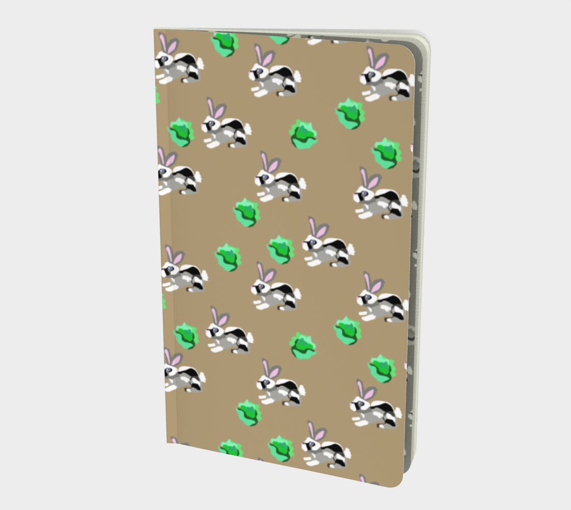 Bunnies Pattern Notebook preview