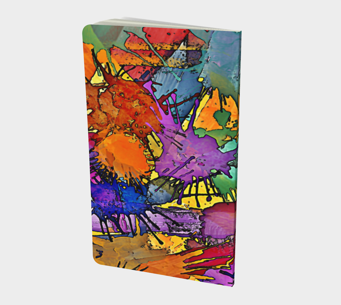 Multicolored Painting Splashes Pattern by EDDArt preview #2