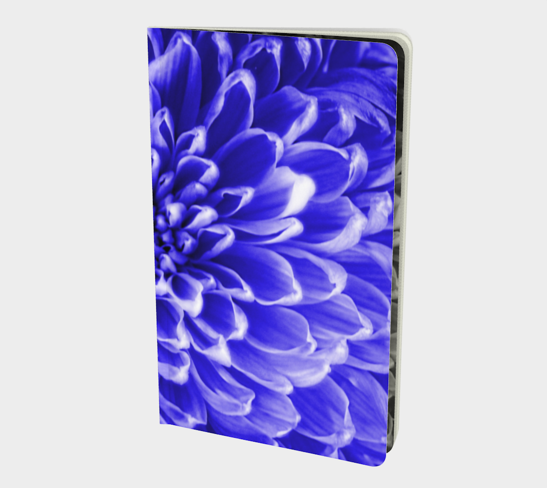 Blue Chrysanthemum Notebook preview