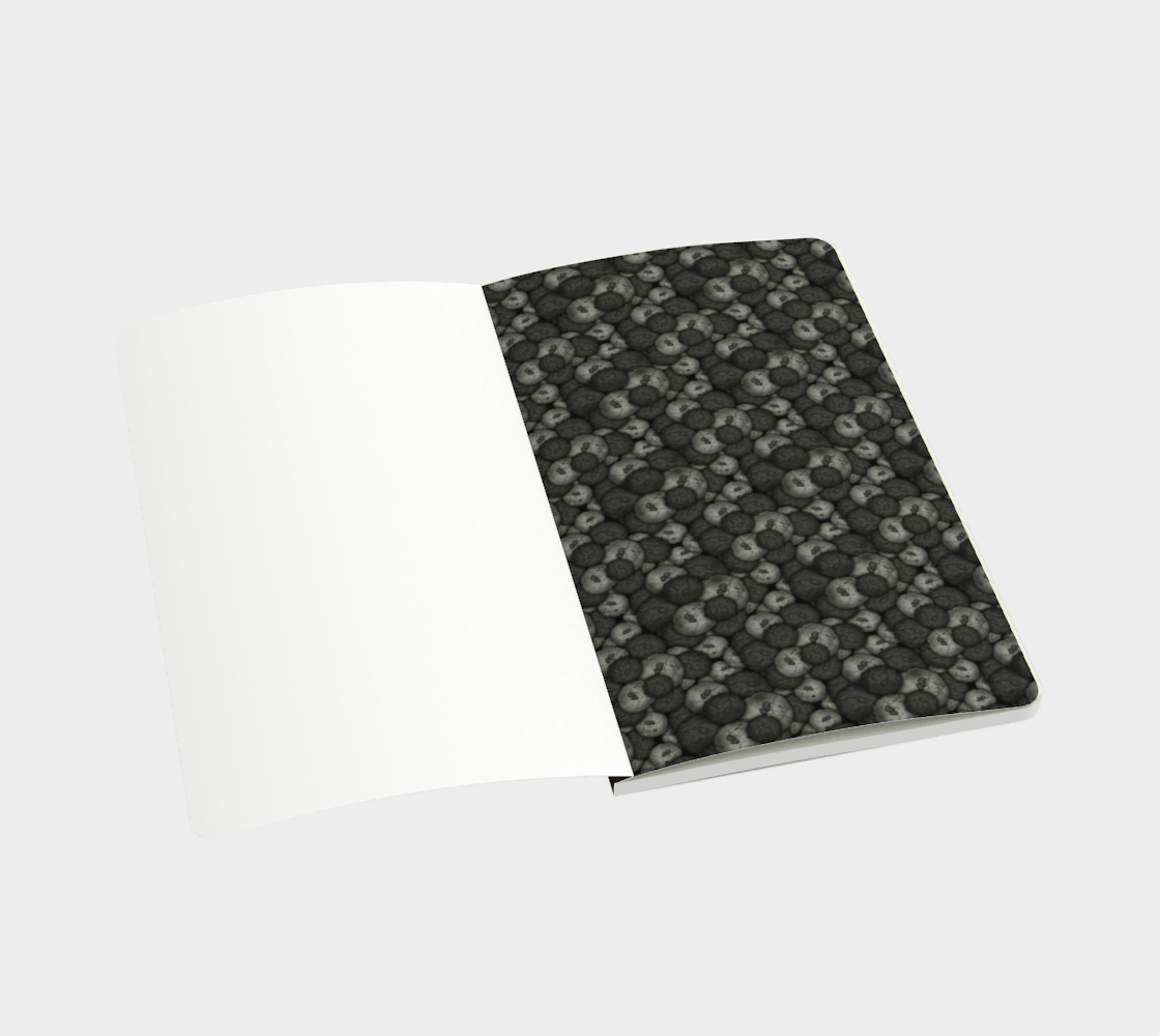 Aperçu de Chocolate Chip Cookies Pattern Notebook #3