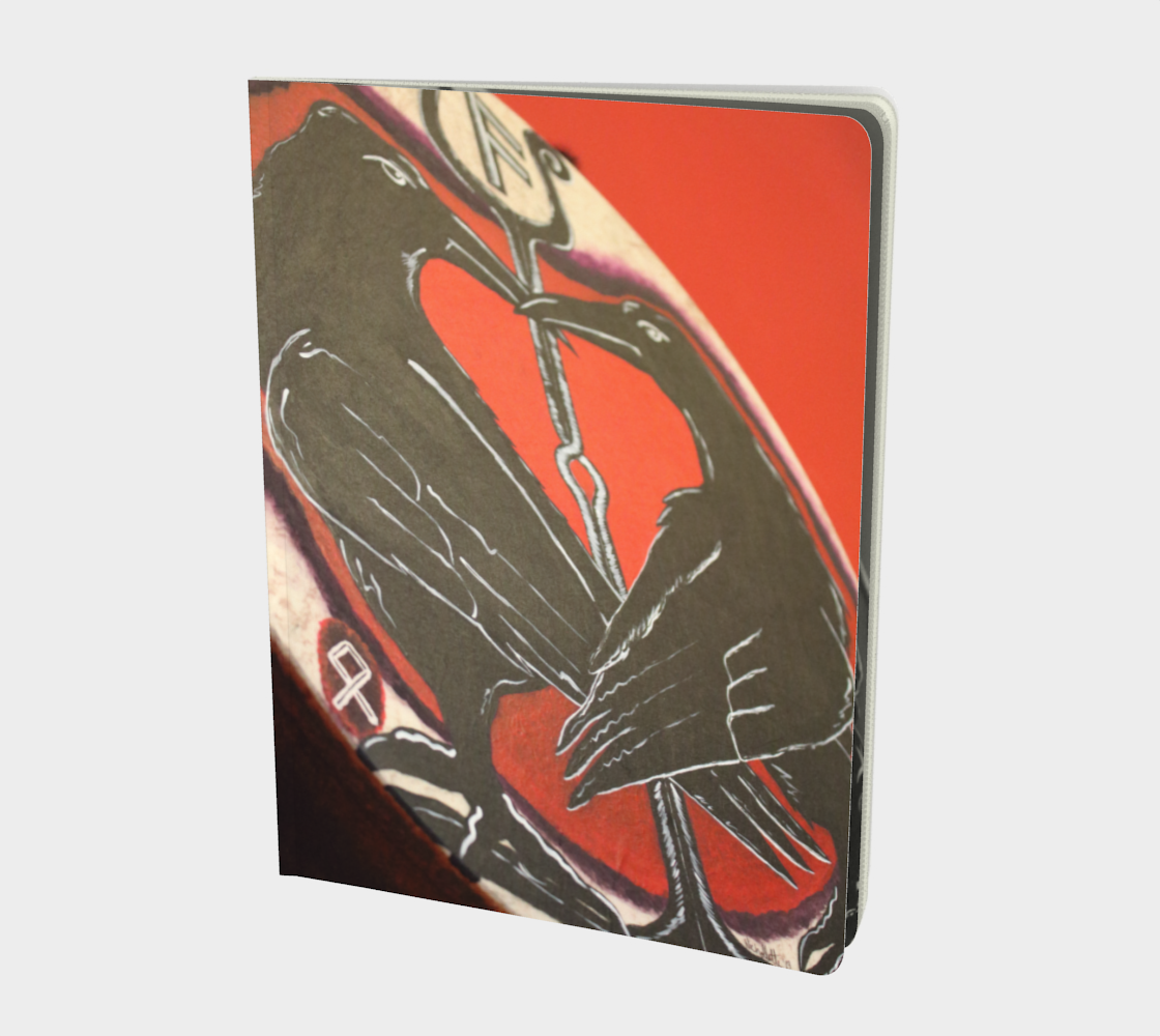 Odin's Ravens Art Journal preview