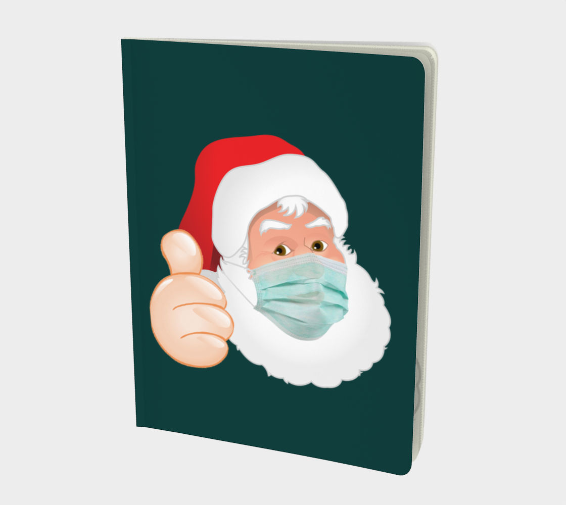 Aperçu de Face Mask Santa Claus LG Notebook, AWSD