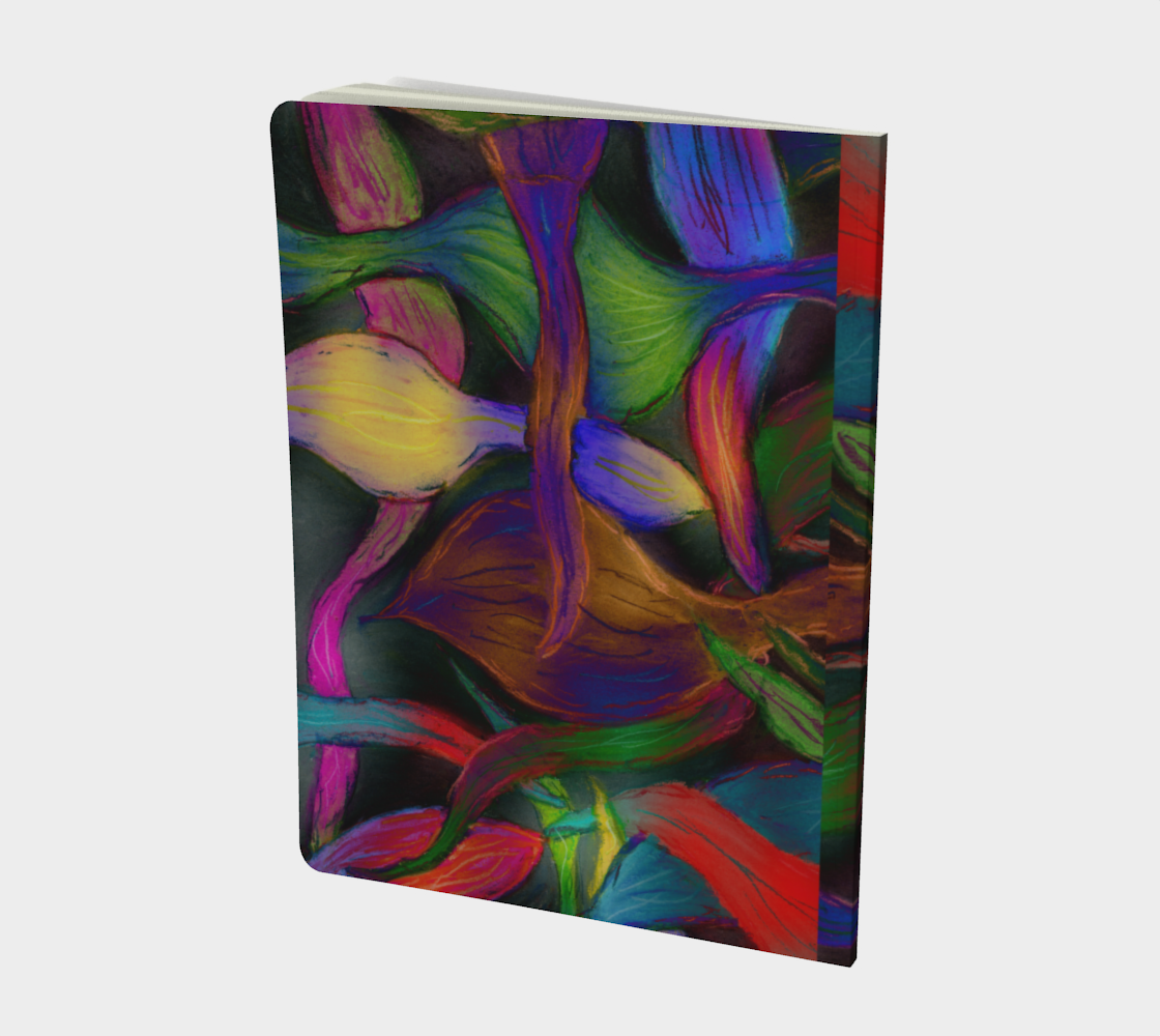 Neon In Flux Notebook (large) preview #2