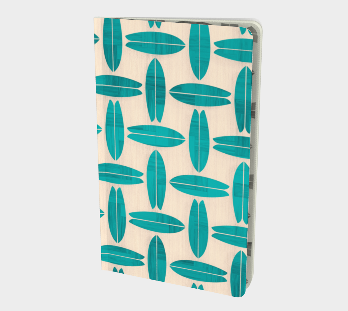 Teal Surfboard Pattern preview