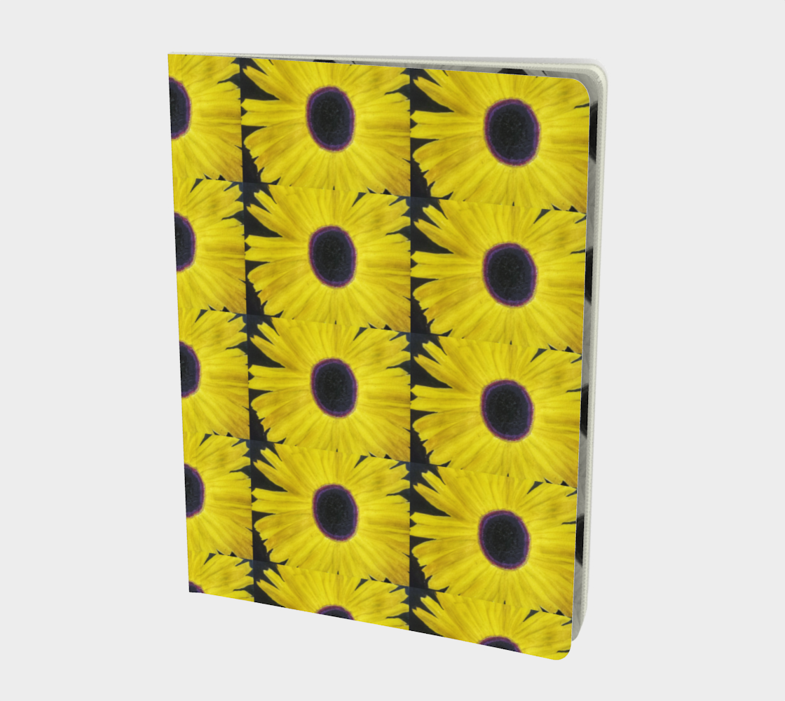 Sunflowers notebook large preview