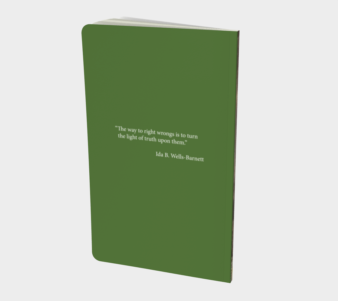 Inspiring Women Ida B Wells Notebook preview #2