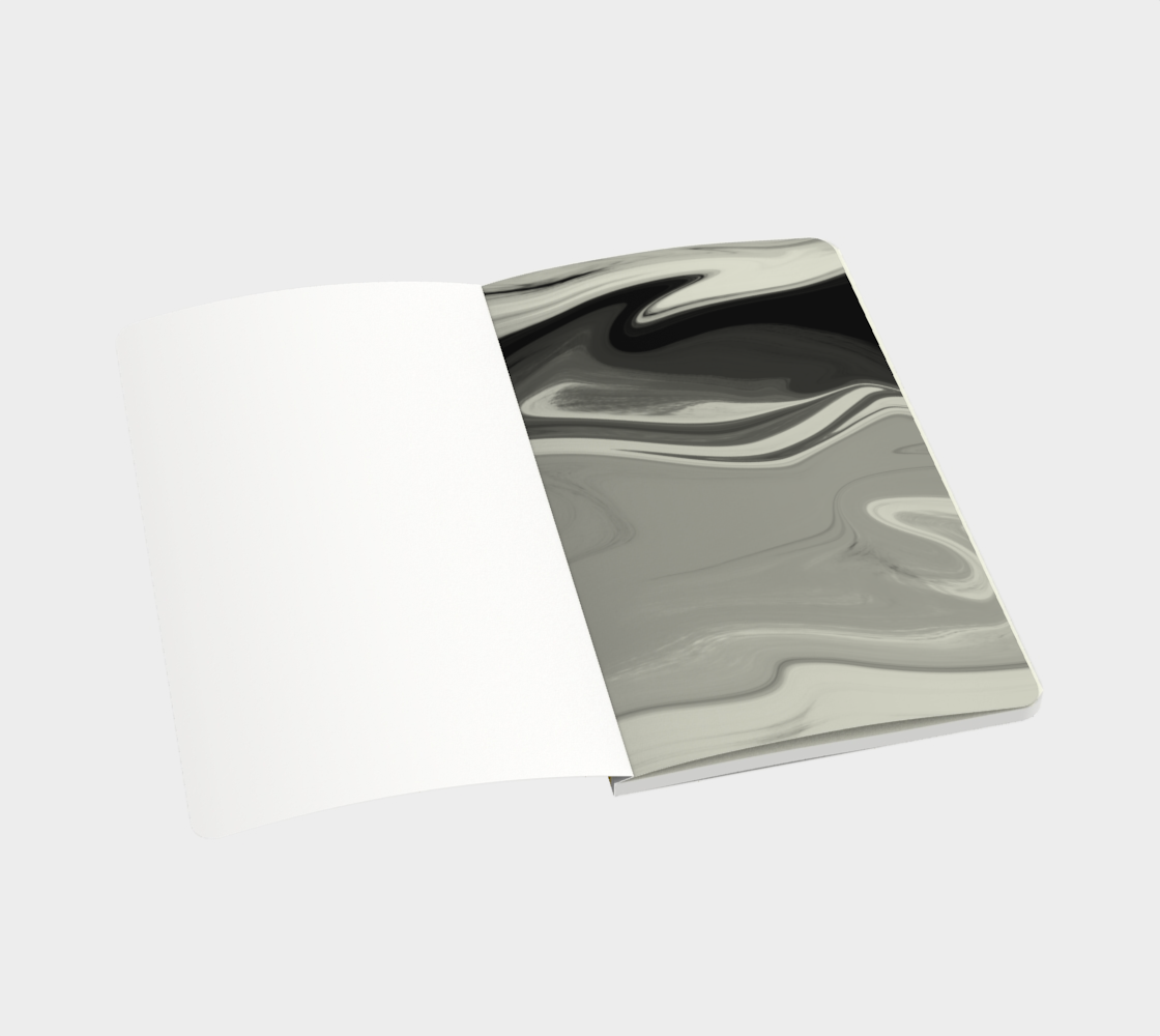 Liquid Black Gold Notebook preview #3