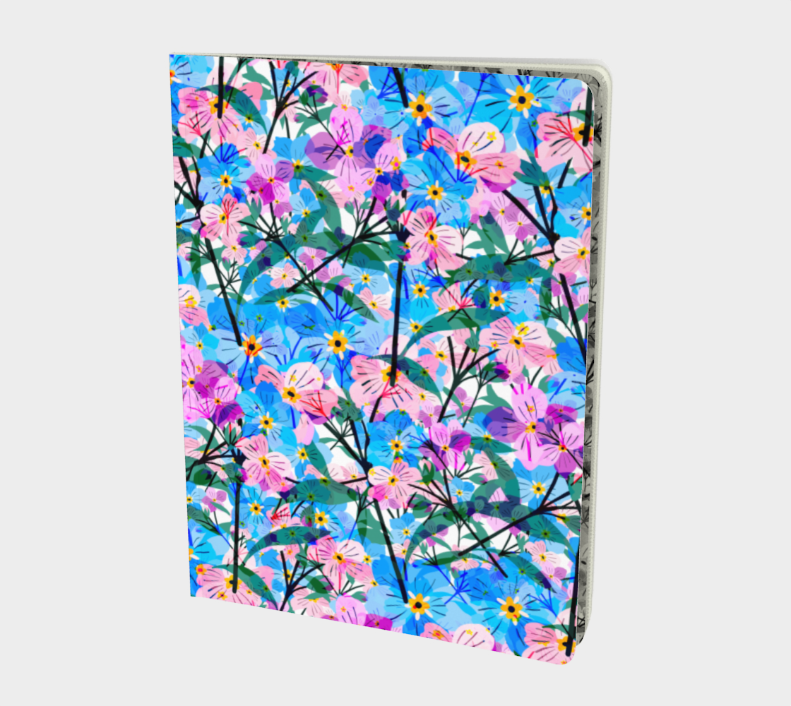 Forget-me-not Large Notebook preview