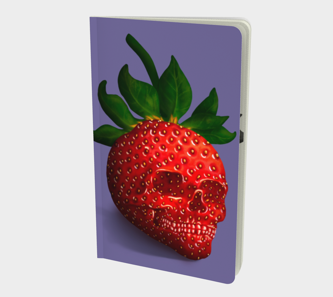 Strawberry Skull Notebook Small  preview