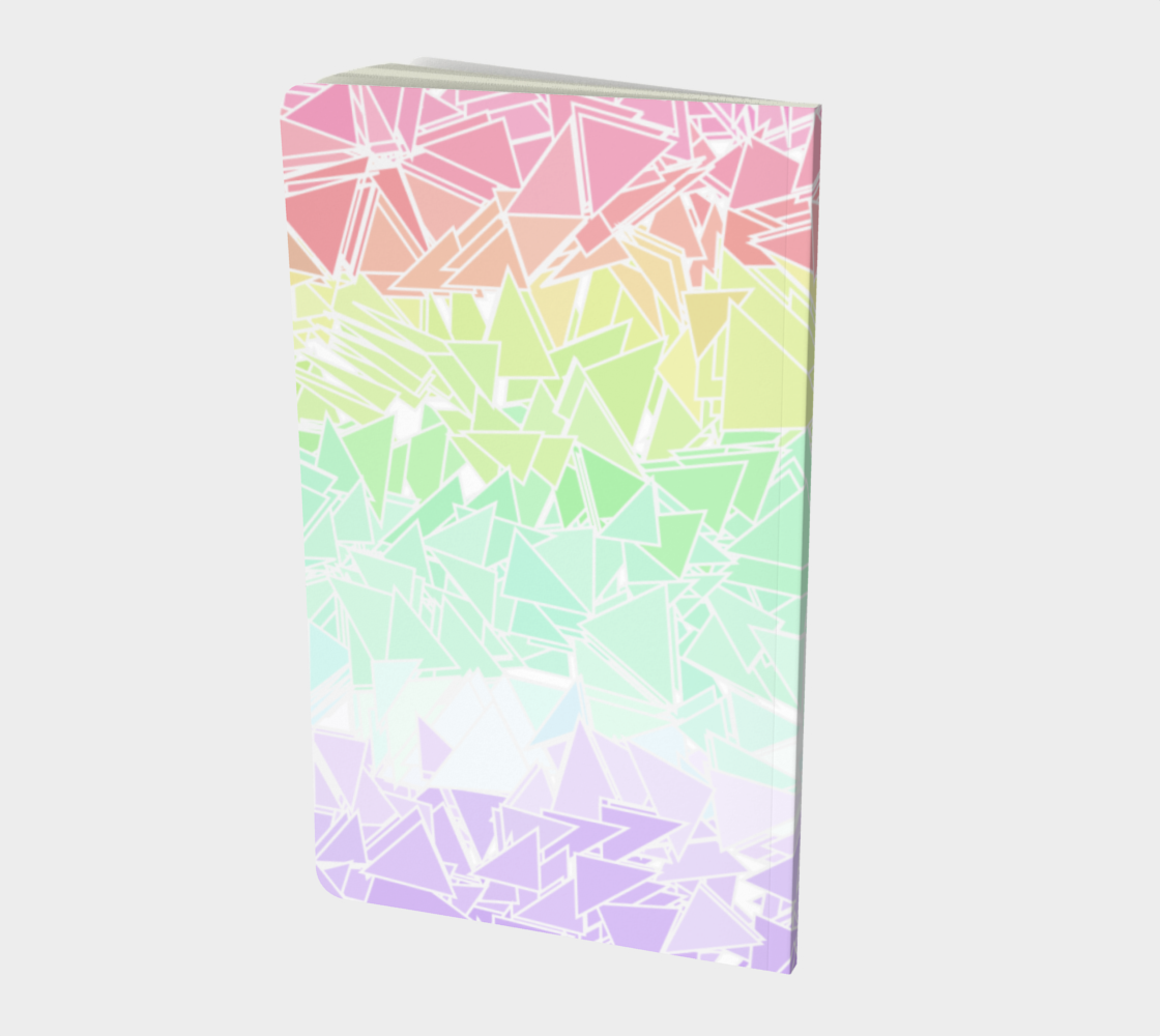 Groovy Boho Triangle Rainbow, 50% of profits donated to the Trevor Project! preview #2