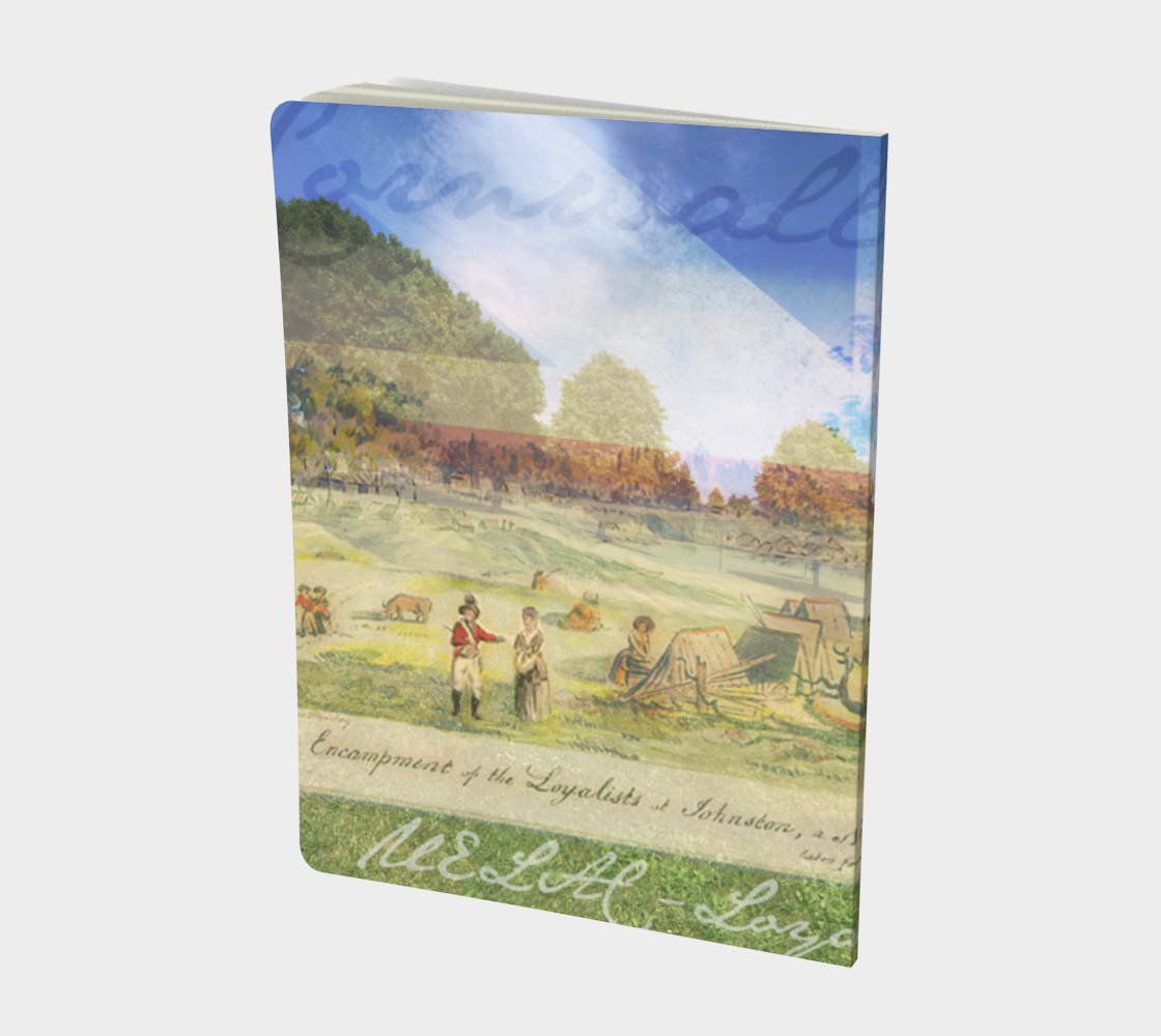 Cornwall landing encampment large notebook preview #2