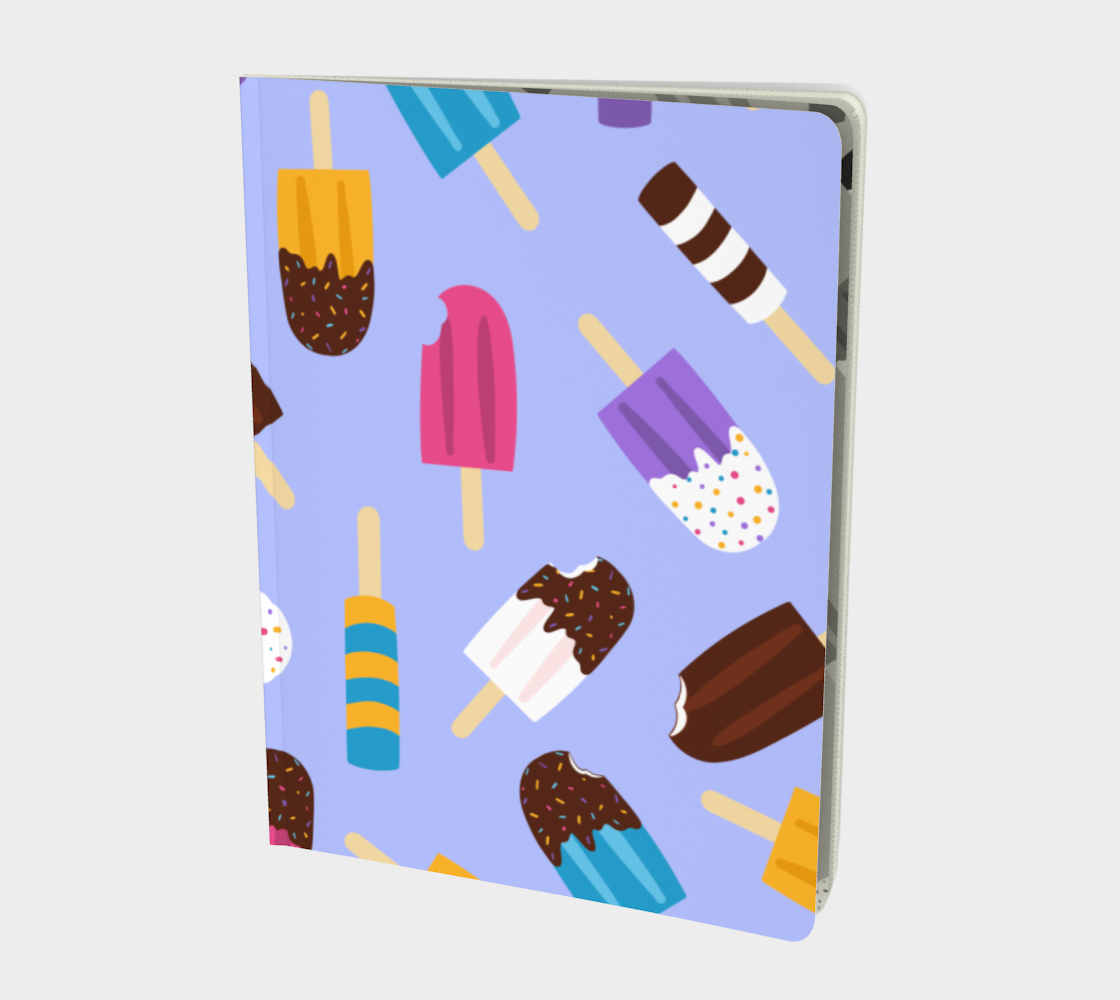 Popsicles Large Notebook preview