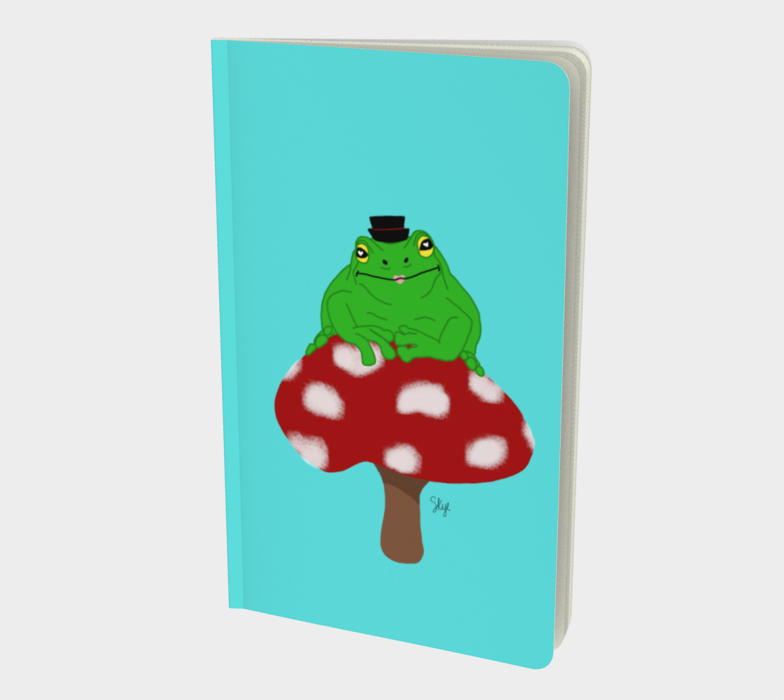 "Froggy" Notebook 3D preview