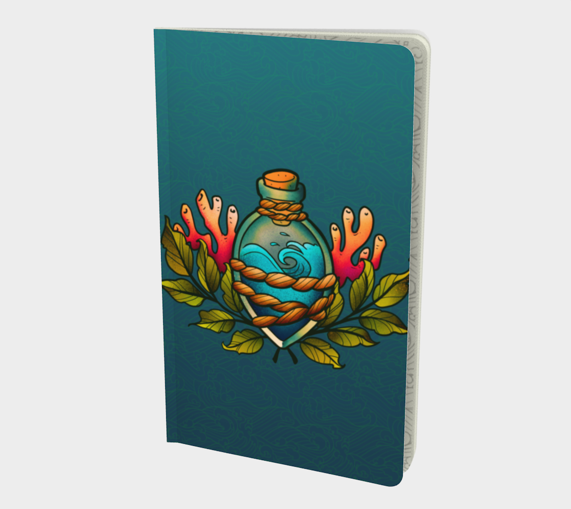 The Ocean in a Bottle Notebook Small  preview