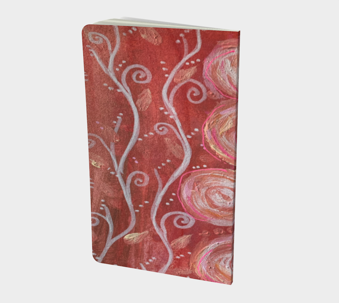 Moody Pink Abstract Pink Floral preview #2