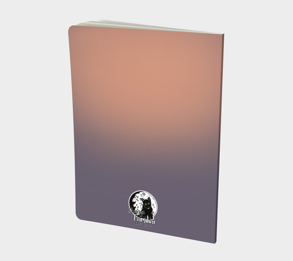 Life, Death, Phases of the Moon Notebook - Large thumbnail #3