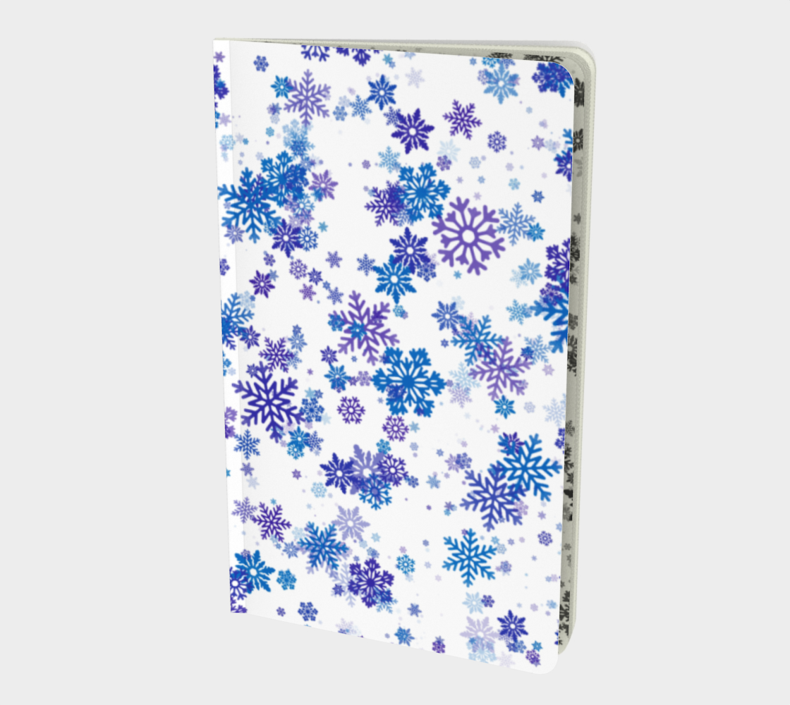Aperçu de Blue Snowflake Pattern