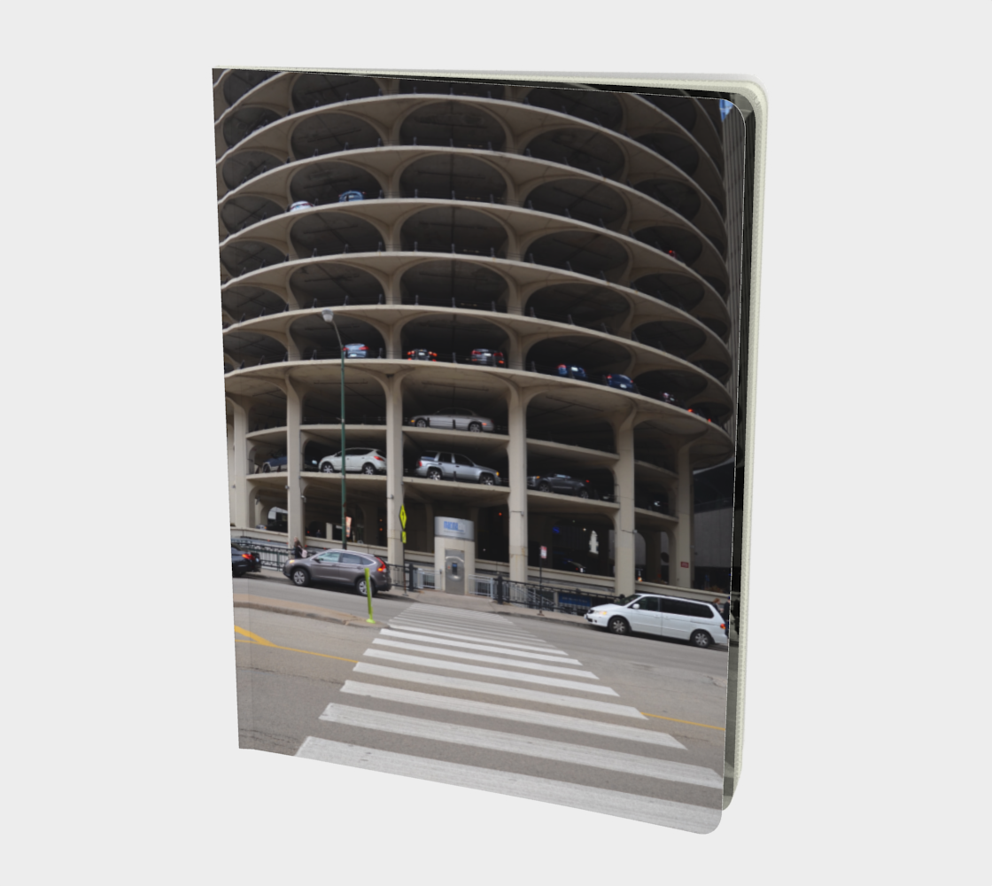 Chicago Parking Structure - Large Notebook preview