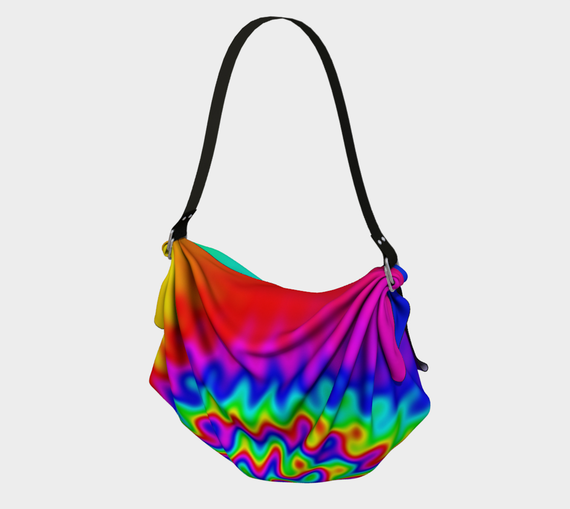 rainblow origami tote bag preview #1