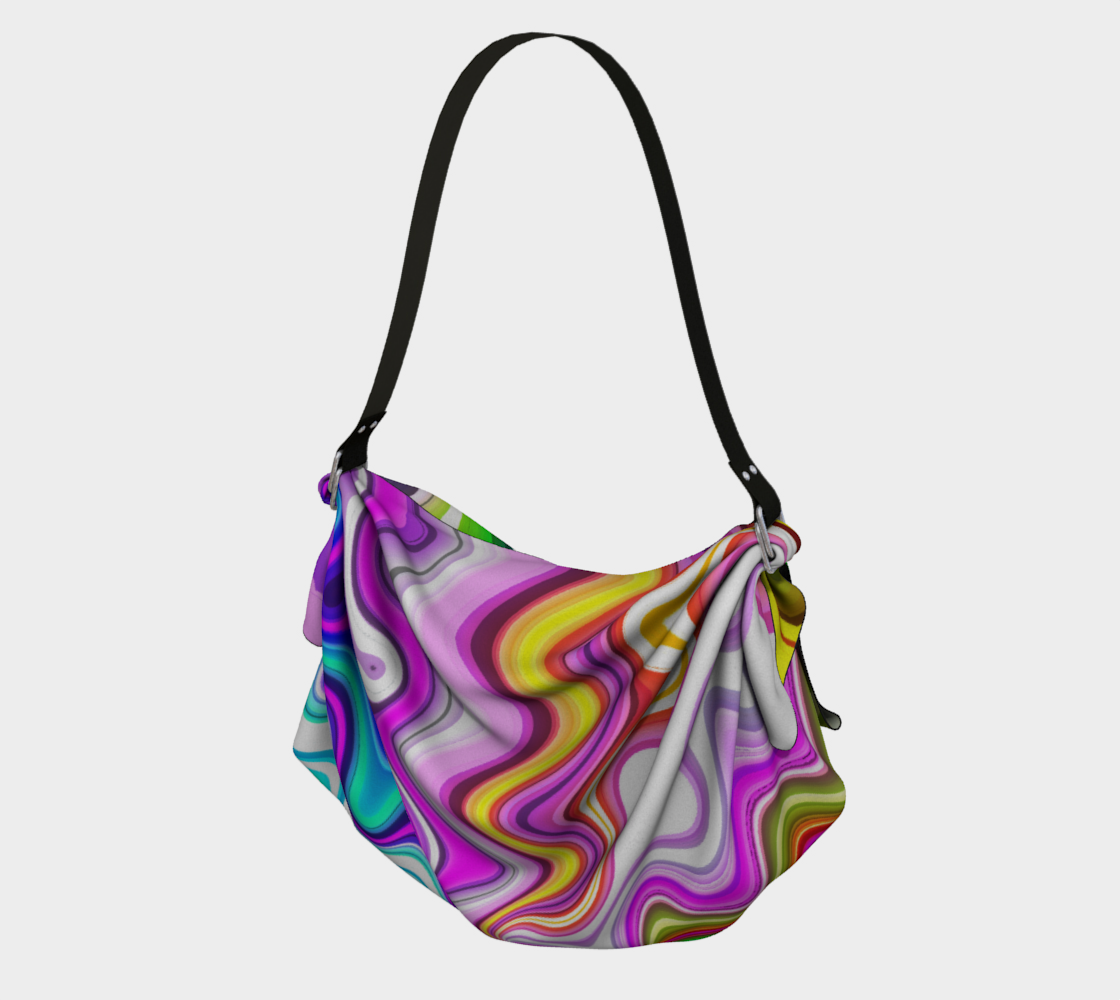 energy outburst origami tote bag preview #1