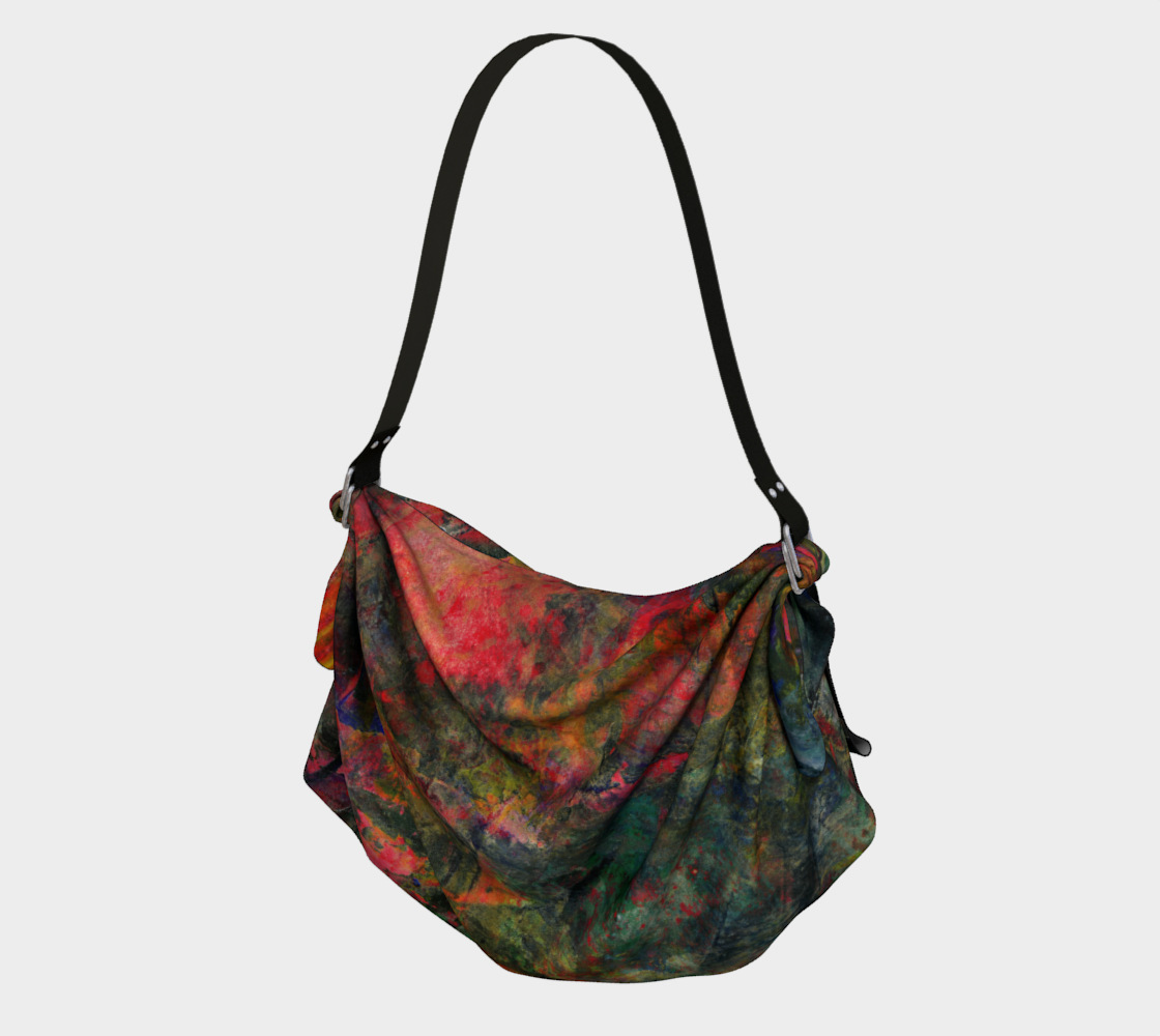 Abstract Garden Origami Tote preview #1