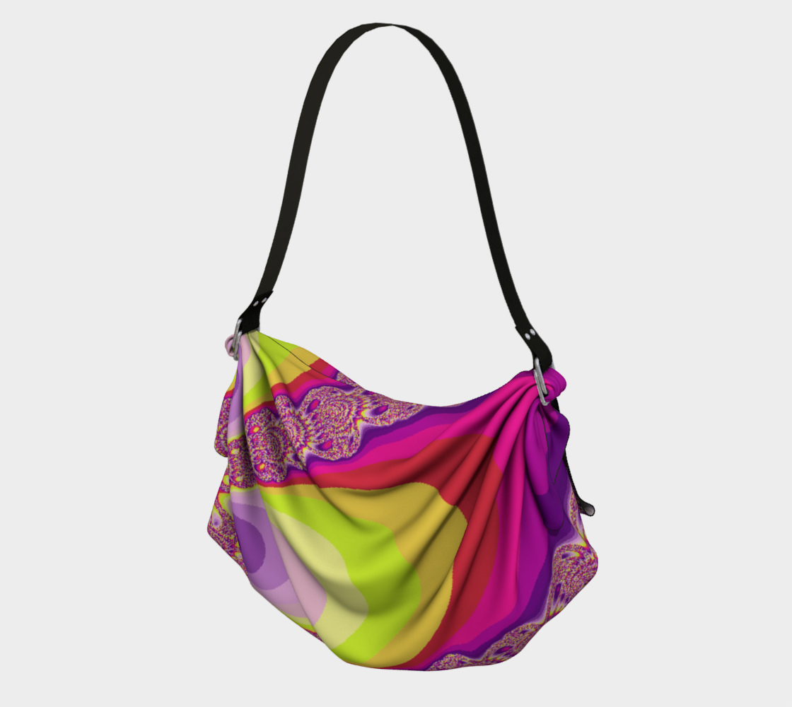 Blazing Flower Origami Tote preview