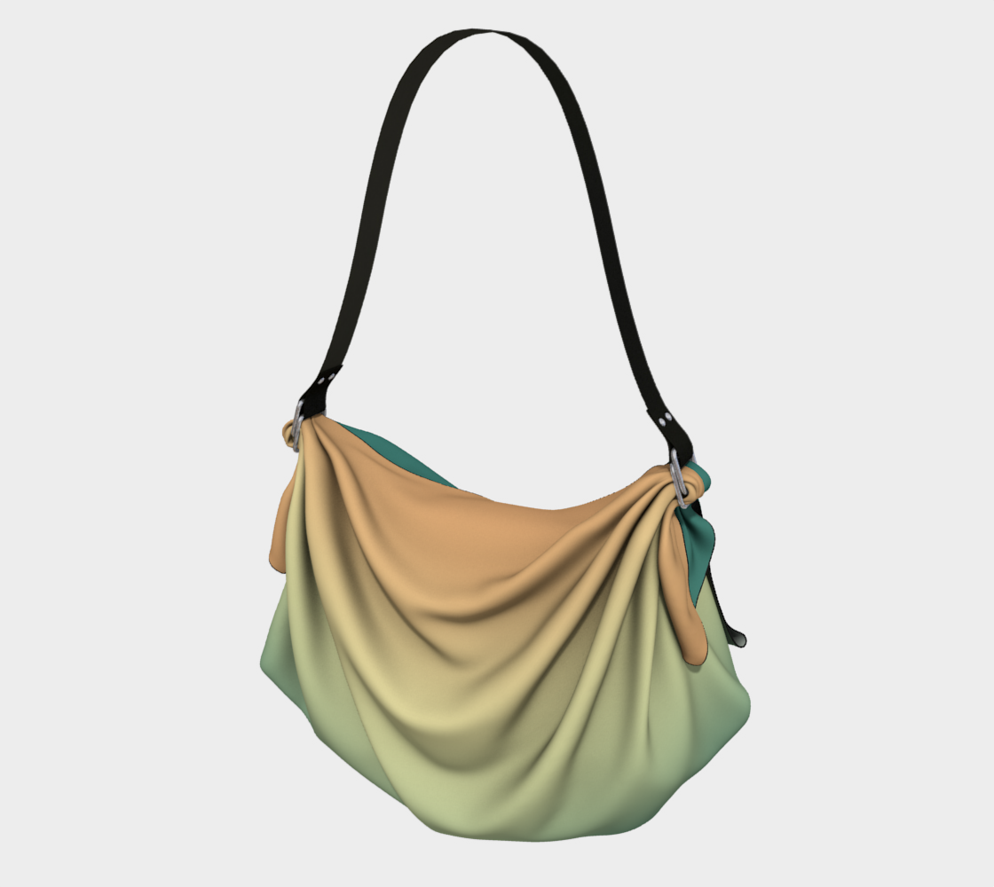 Sunset Field Origami Tote preview