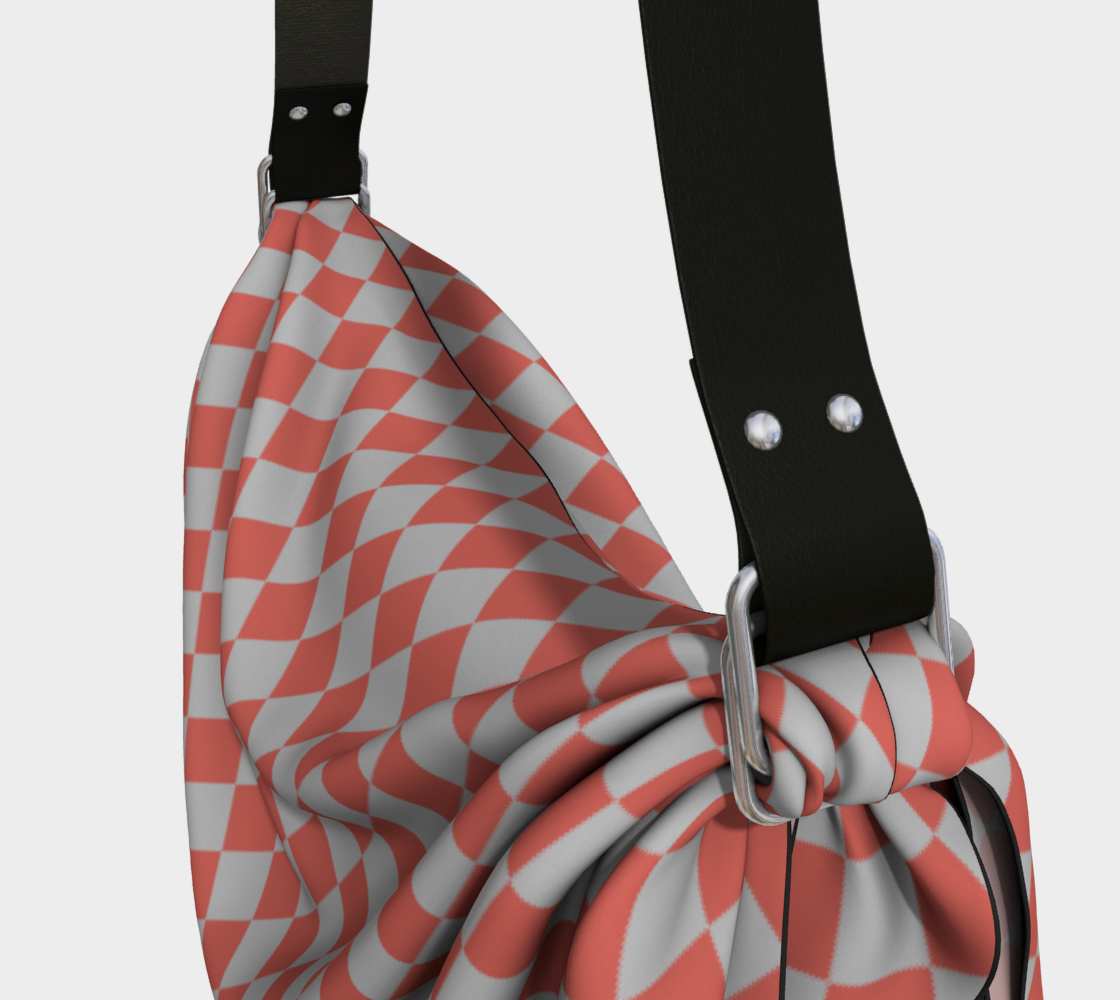 Coral Square Geometric Pattern preview #3