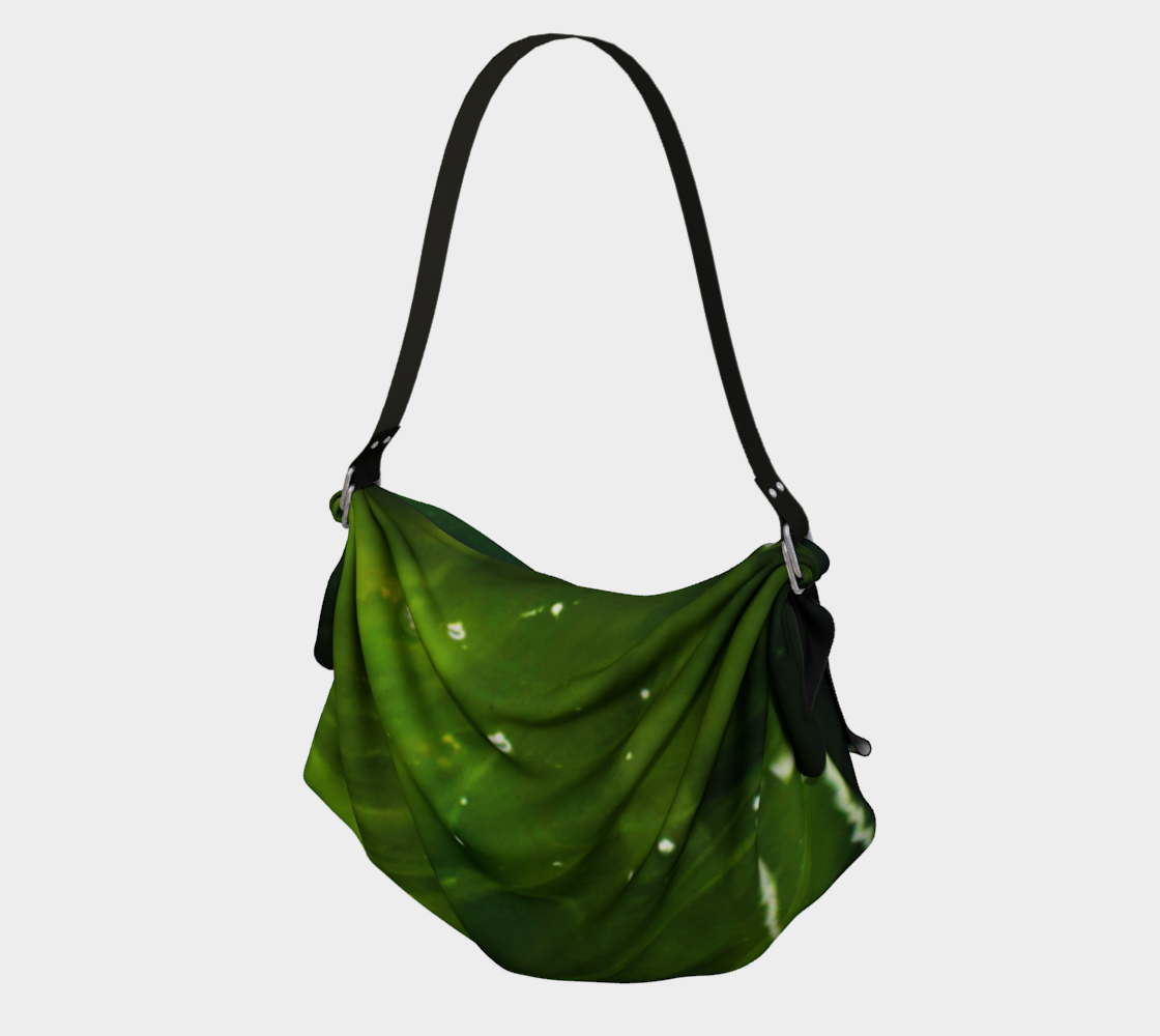 Green Algae and Water Origami Tote preview #1